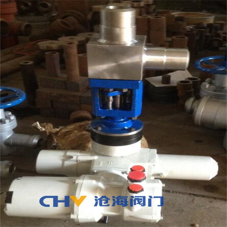 CHVJ滄海JT967Y-350高壓電動角式調節(jié)閥
